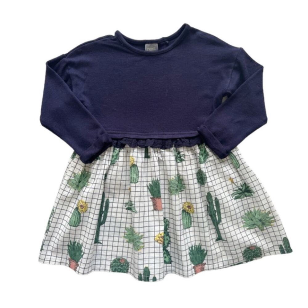 Next Cactus Sweater Dress Size 18-24m